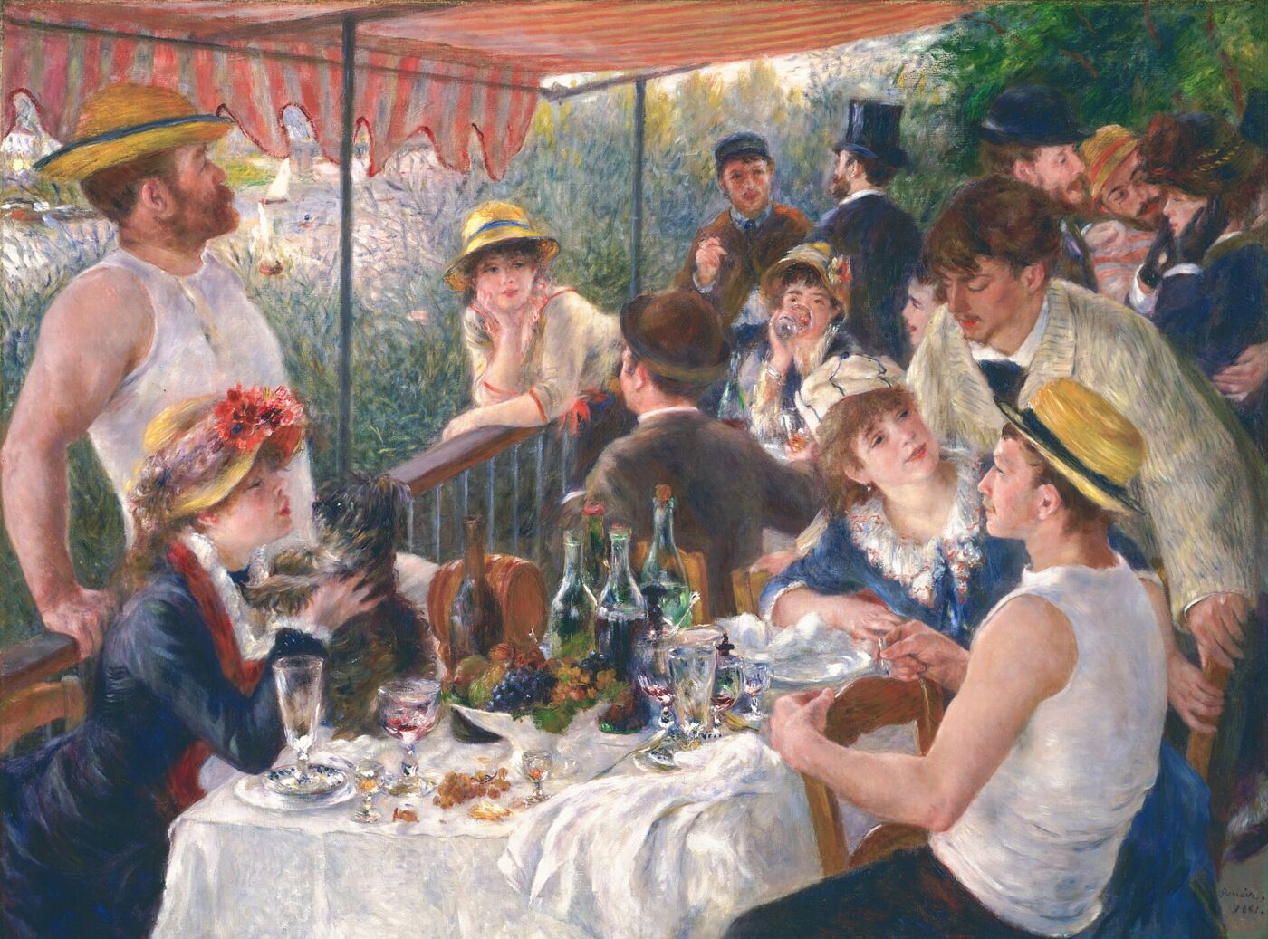 Luncheon of the Boating Party, by Pierre-Auguste Renoir