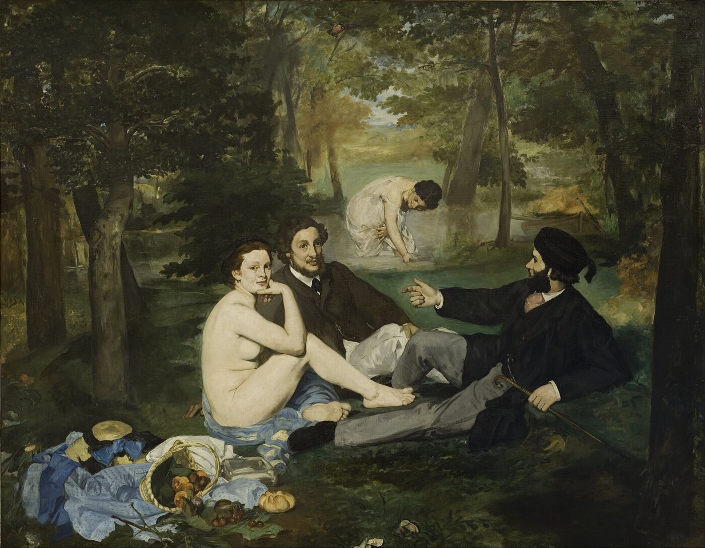 Luncheon on the Grass, by Édouard Manet