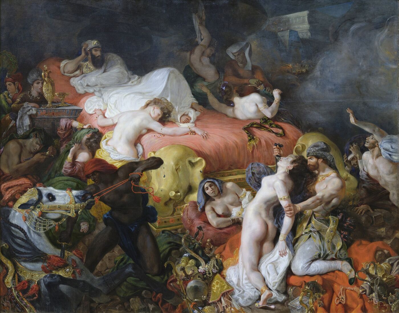 The Death of Sardanapalus, by Eugène Delacroix