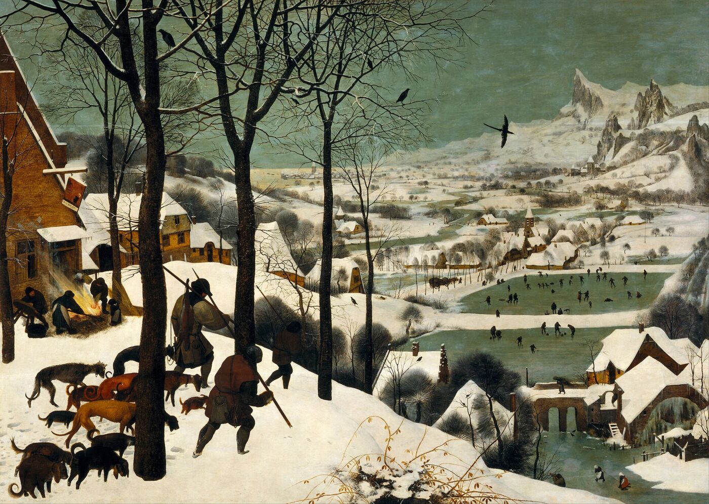 The Hunters in the Snow, by Pieter Bruegel the Elder