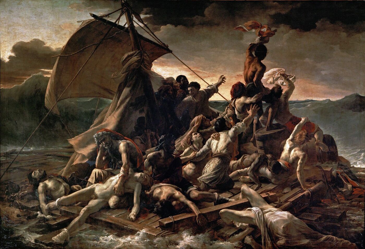 The Raft of the Medusa, by Théodore Géricault
