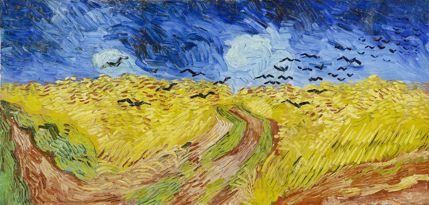 Wheatfield with Crows, by Vincent van Gogh