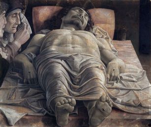 Lamentation over the Dead Christ, by Andrea Mantegna
