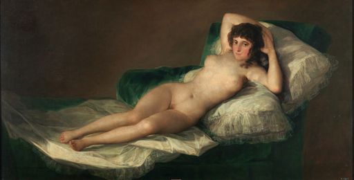 The Nude Maja, by Francisco Goya