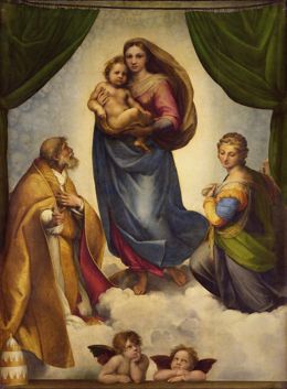 The Sistine Madonna, by Raphael