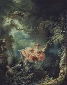 The Swing, by Jean-Honoré Fragonard